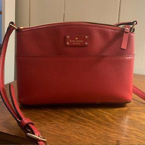 Red Kate Spade Crossbody  Bag